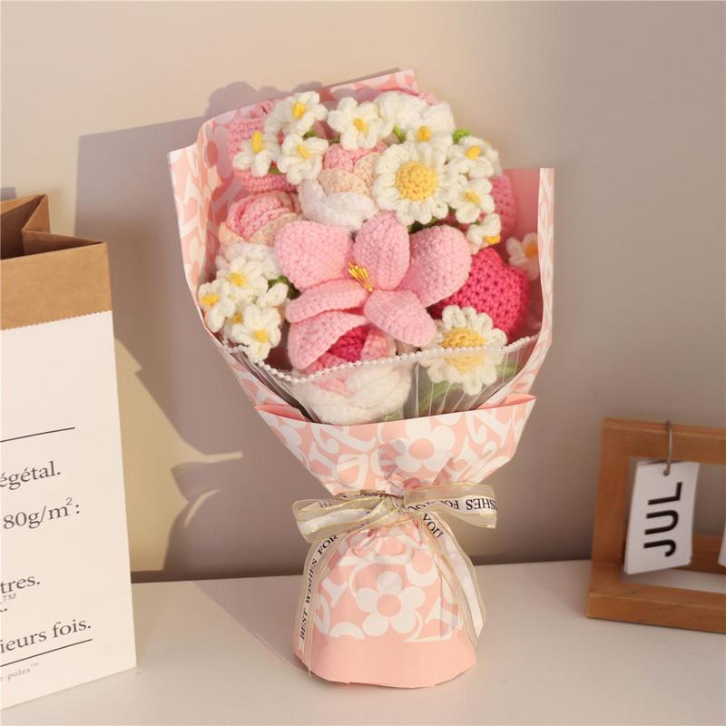 Forever Petals - Handmade Crochet Flower Bouquet